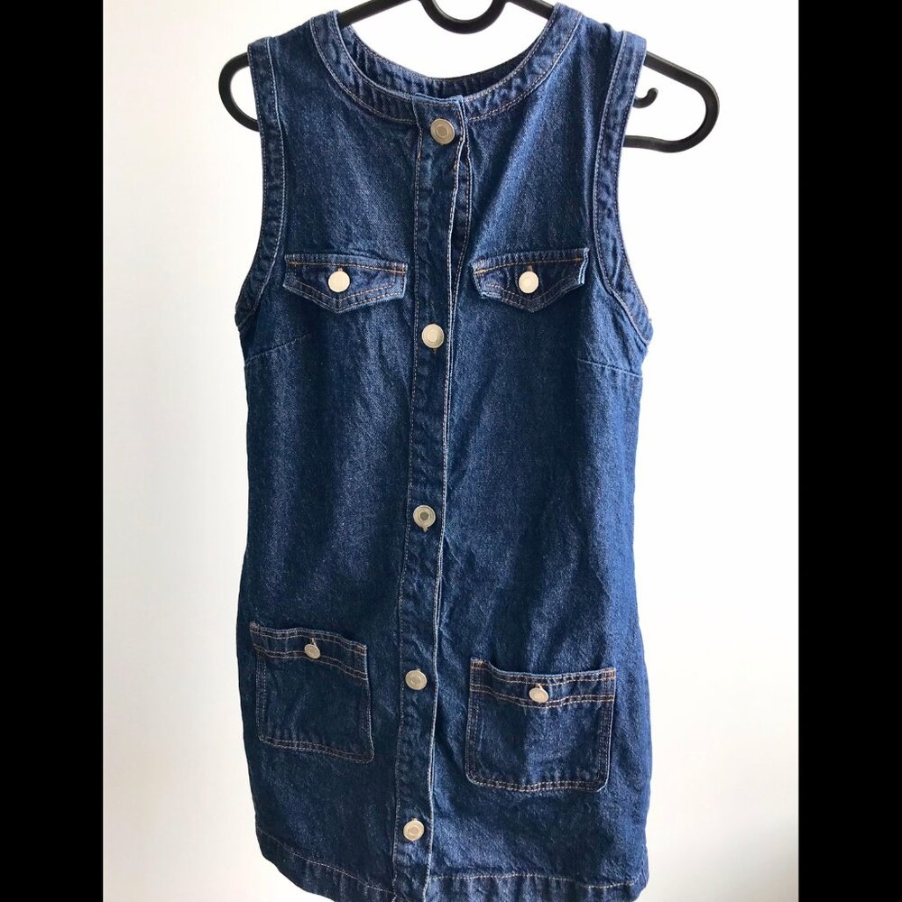 H&M Blue Denim Mini Dress